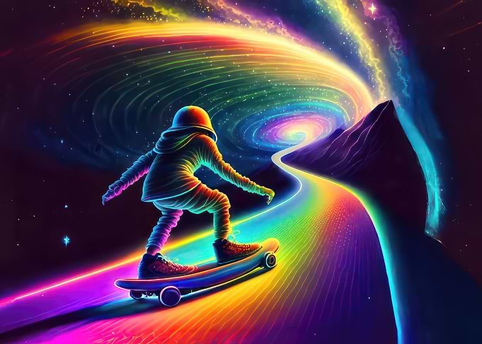 Cosmic Glide