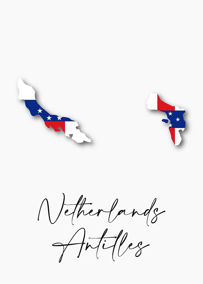 Netherlands Antilles Map