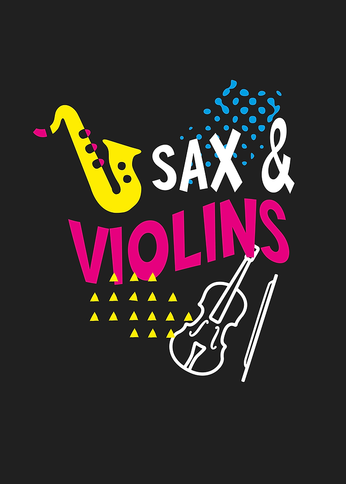 Sax Violins Fun Musician