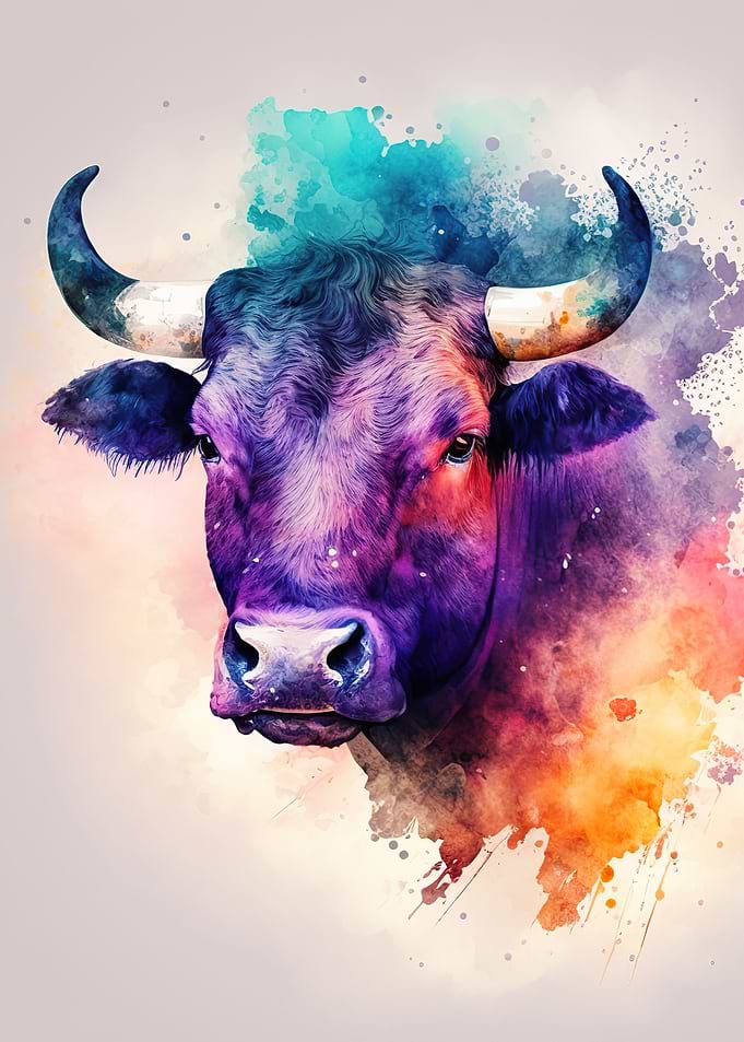Buffalo Watercolor