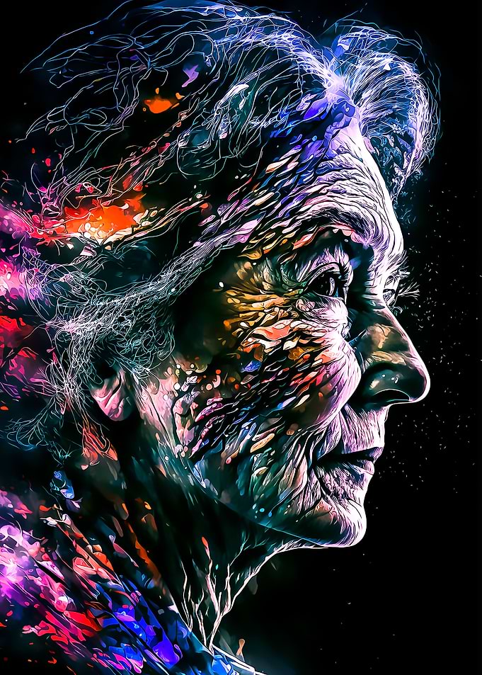 Fantasy Grandma Face