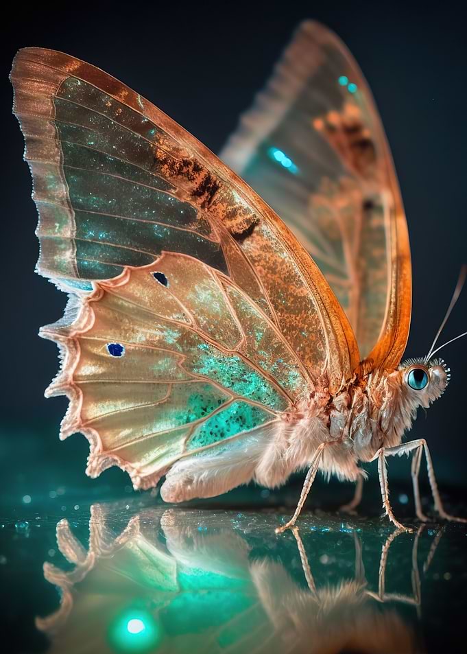 Butterfly colorful