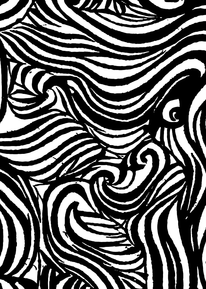 Black and White Abstract