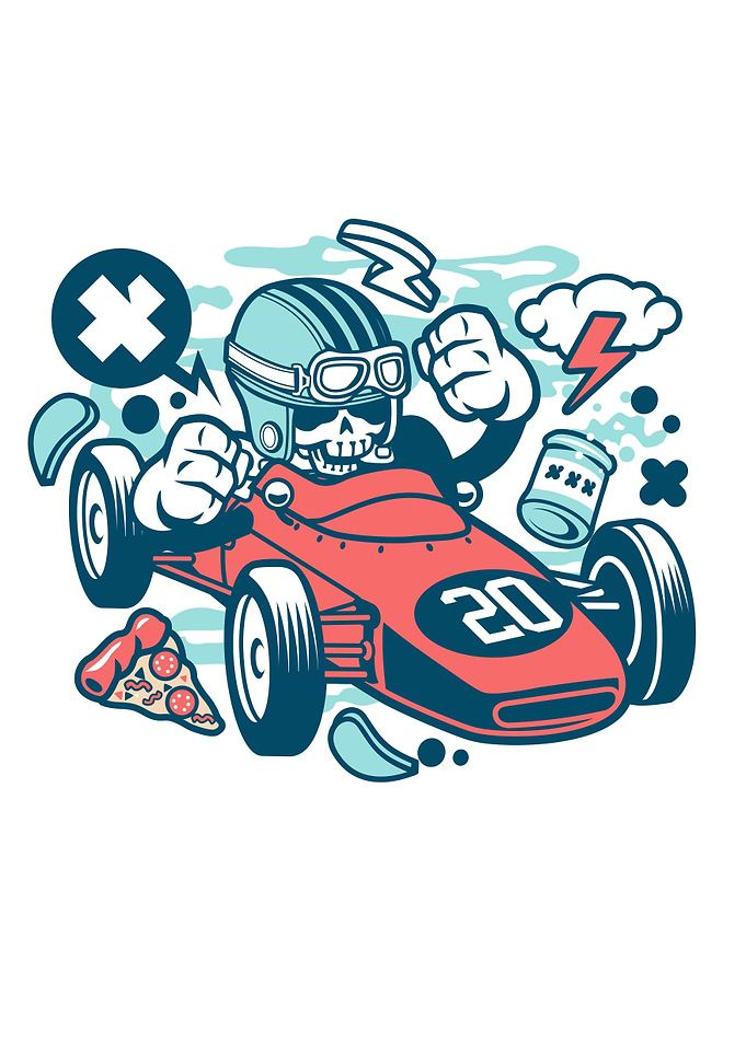 Cartoon Illustration 411