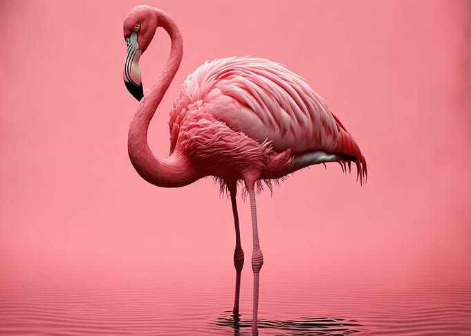 pink flamingo