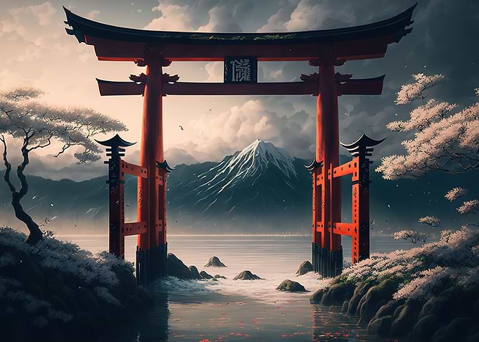 Torii Gate Japanese