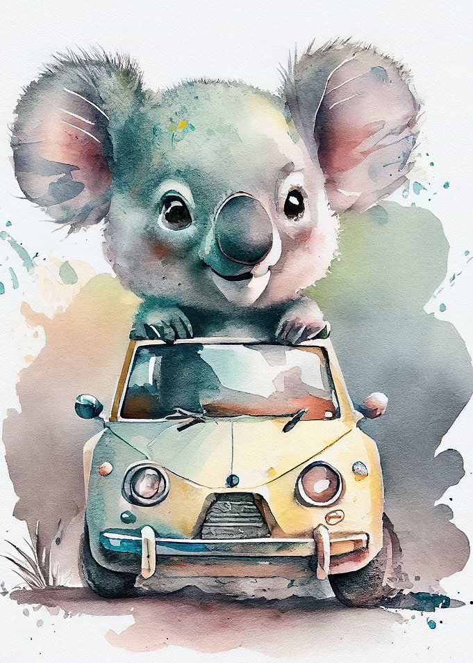Cute Cuddly Koala