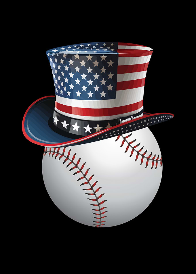 Fourth Of July Baseball