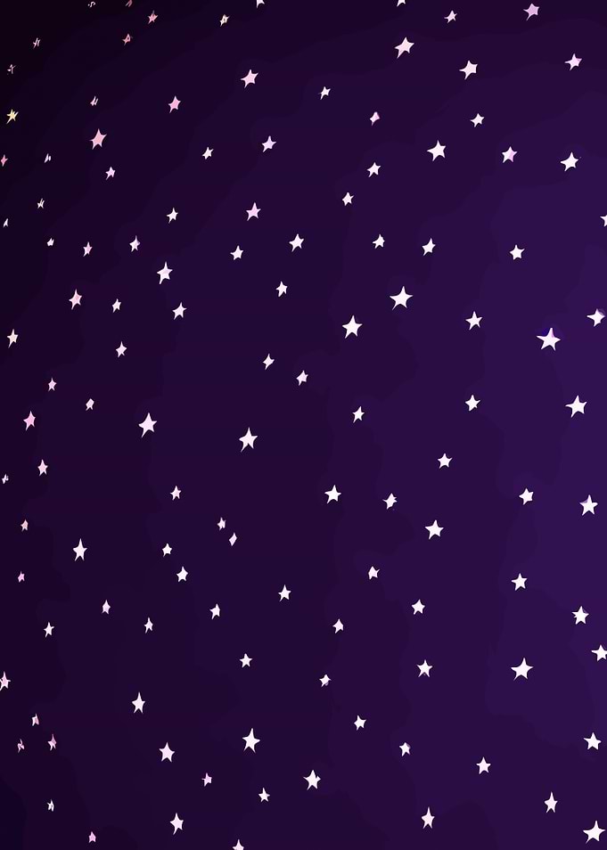 Cartoon wall art space pur