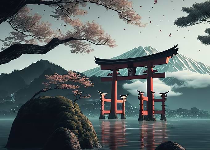 Torii Gate Japanese