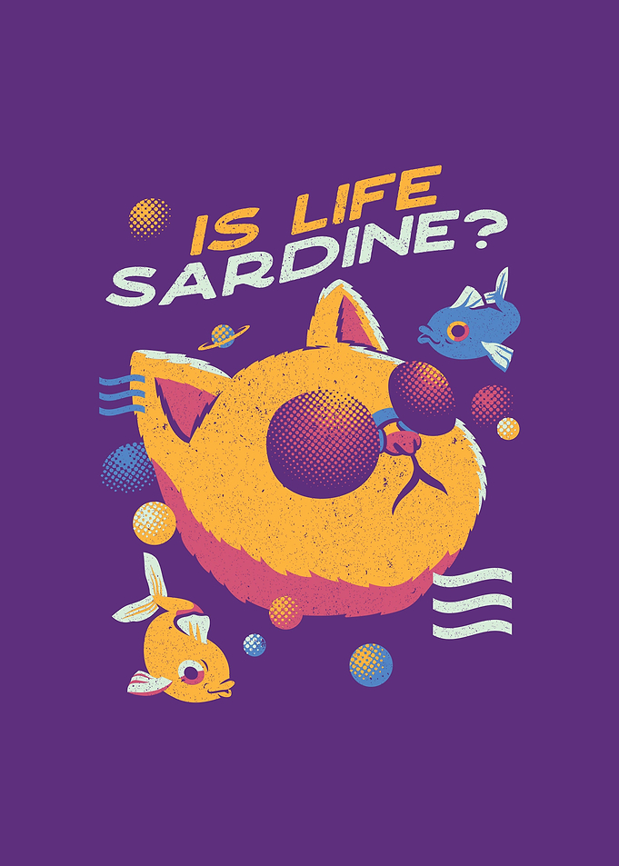 Vaporwave Cat