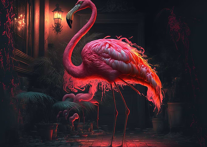 pink flamingo