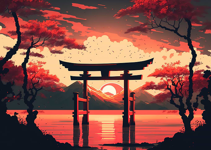 Torii Gate Japanese