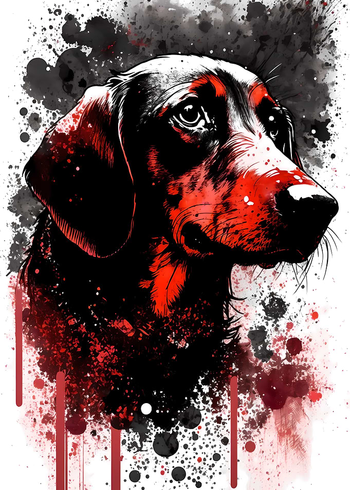 Daschund Portrait