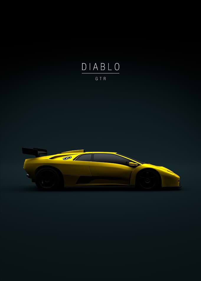 Lamborghini Diablo GTR