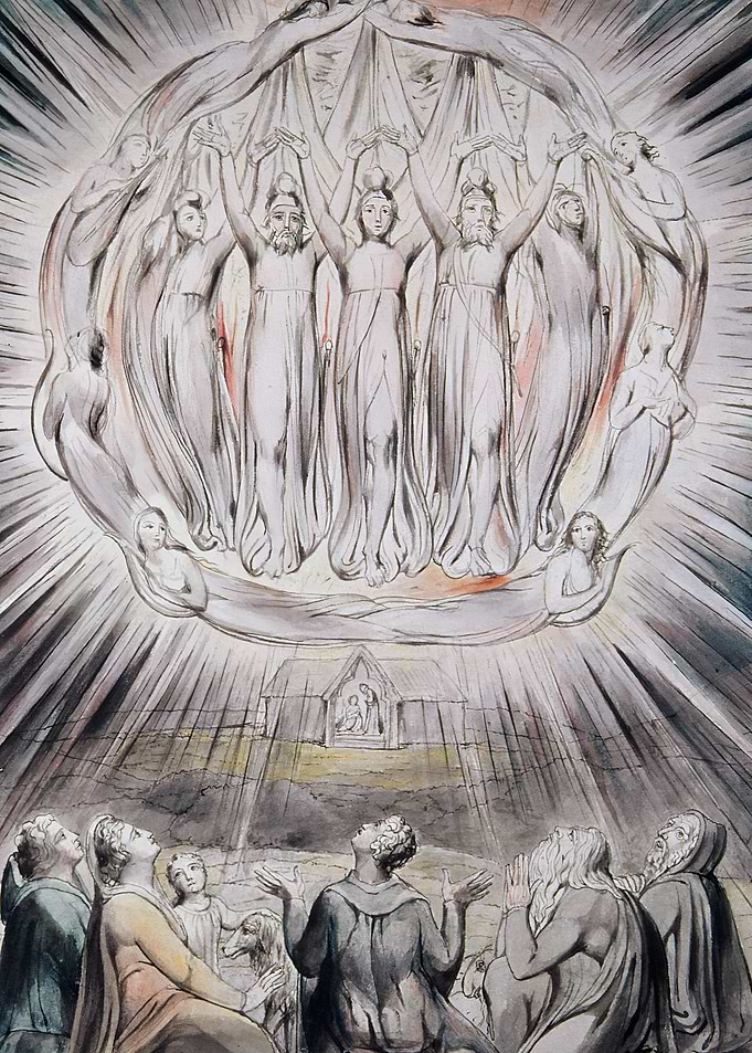 angels appearing to shephe