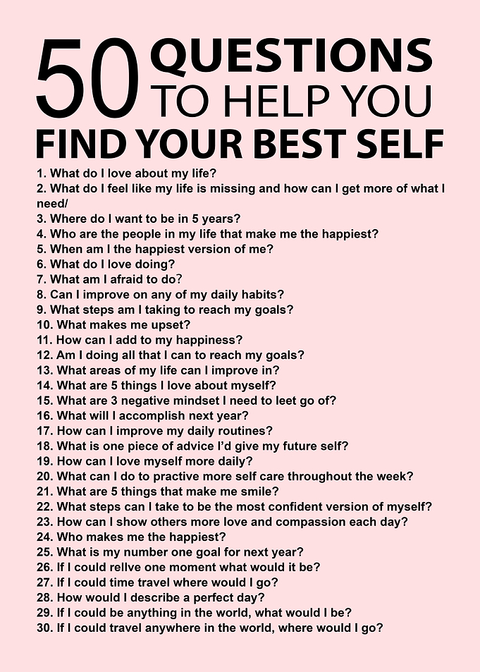 50 question help you