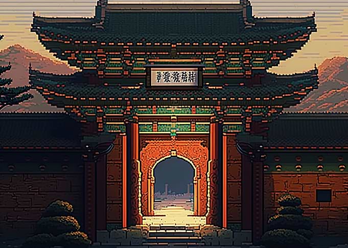 16bit Sungnyemun Gate