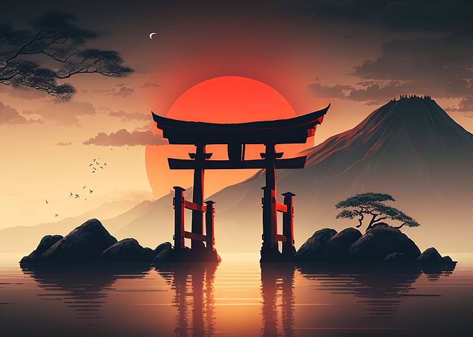 Torii Gate Japanese