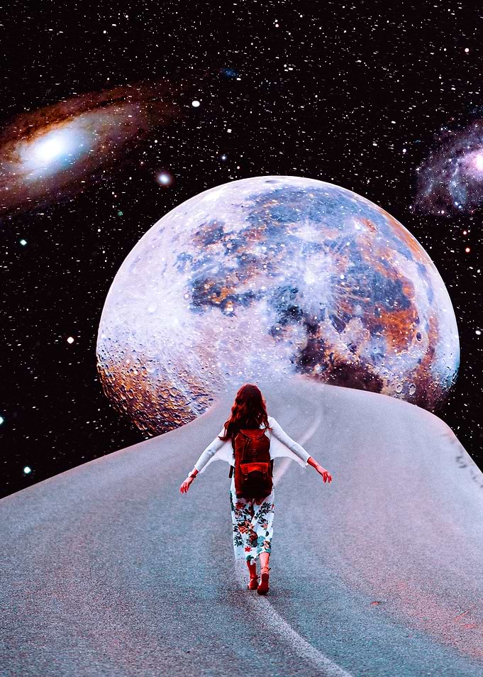 Walking on cosmic Road