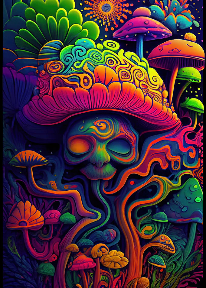 Trippy Mushrooms 4