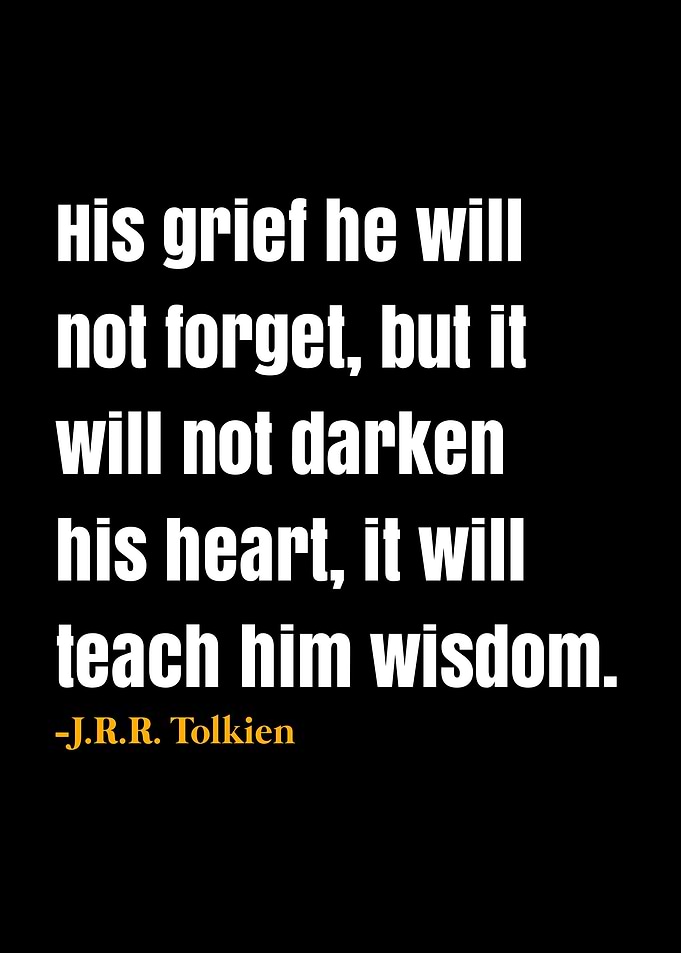 JRR Tolkien Quote