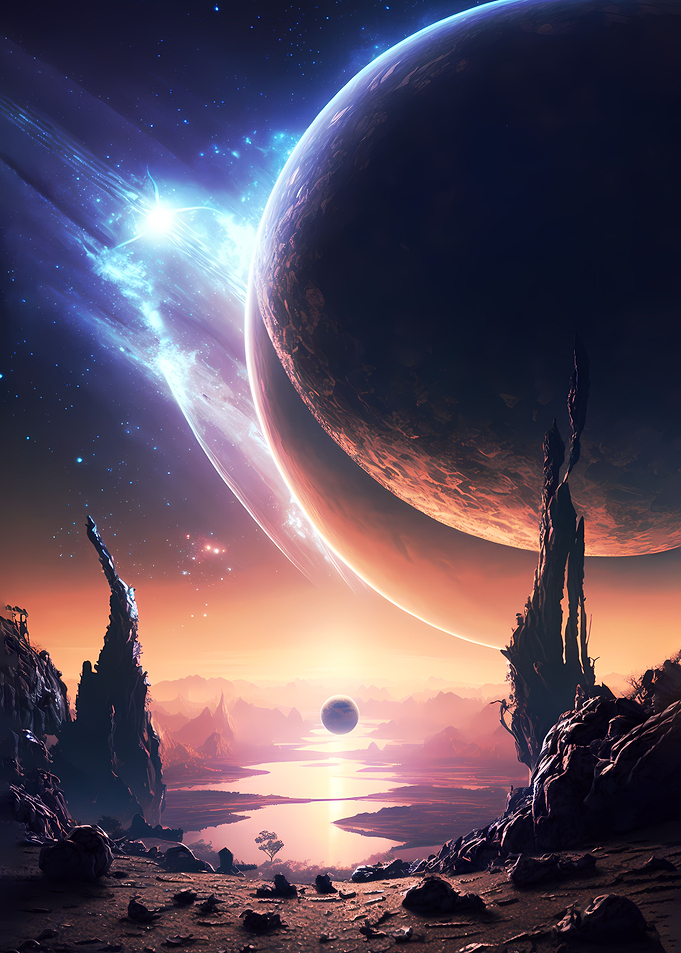 Overlap Planets Landscape