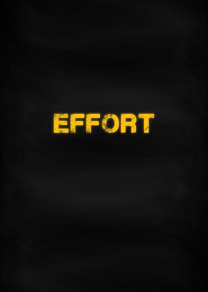 Effort Motivation Word