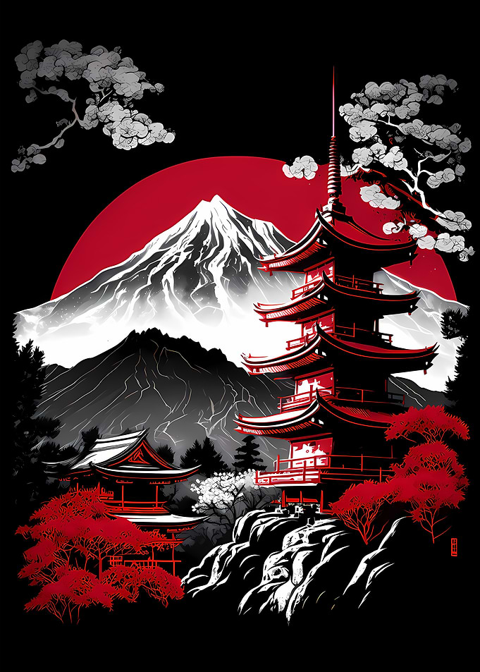 Japanese Architecture Ink