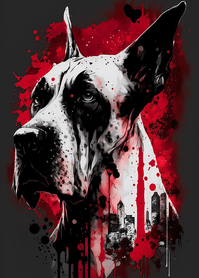 Great Dane Portrait