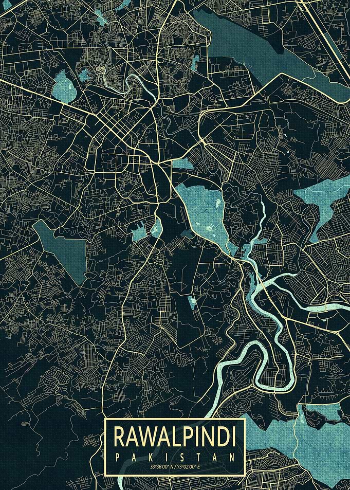 Rawalpindi City Map Summer
