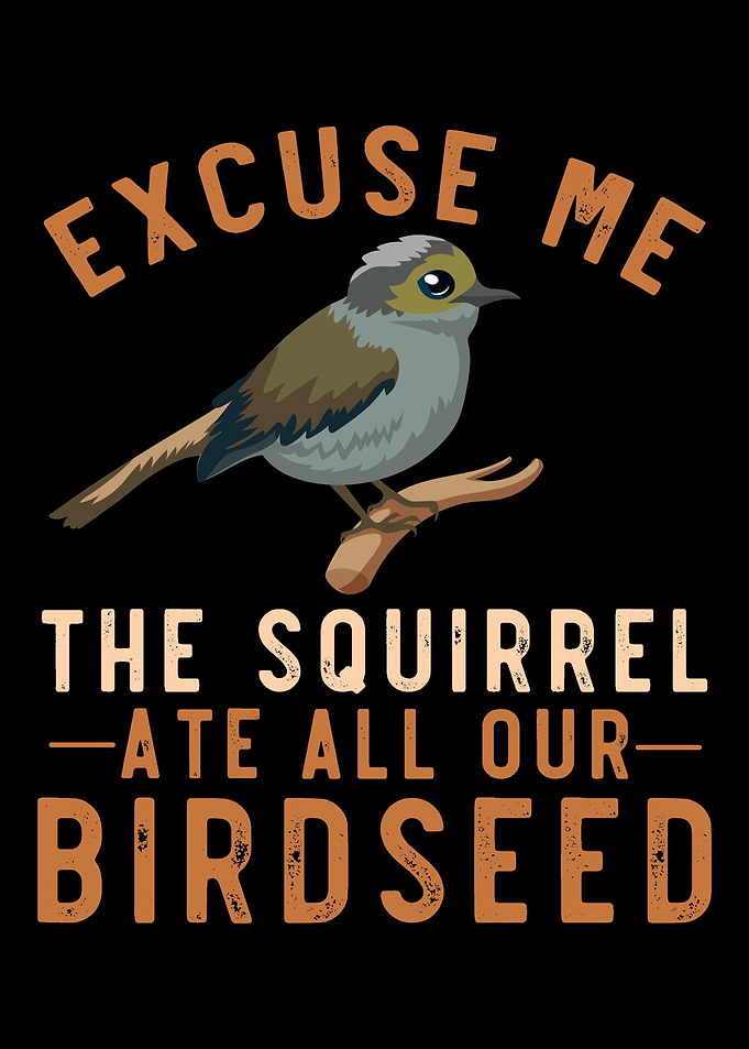 Birdfeeder Joke Garden