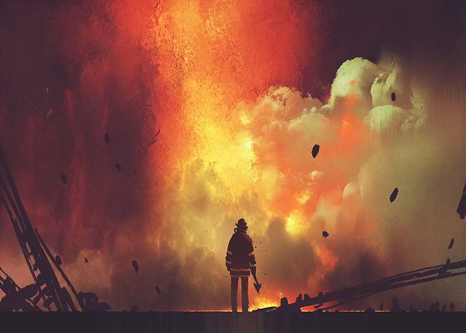Fire fighter