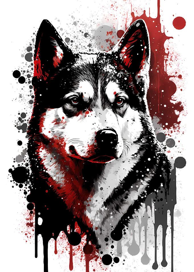Husky Portrait