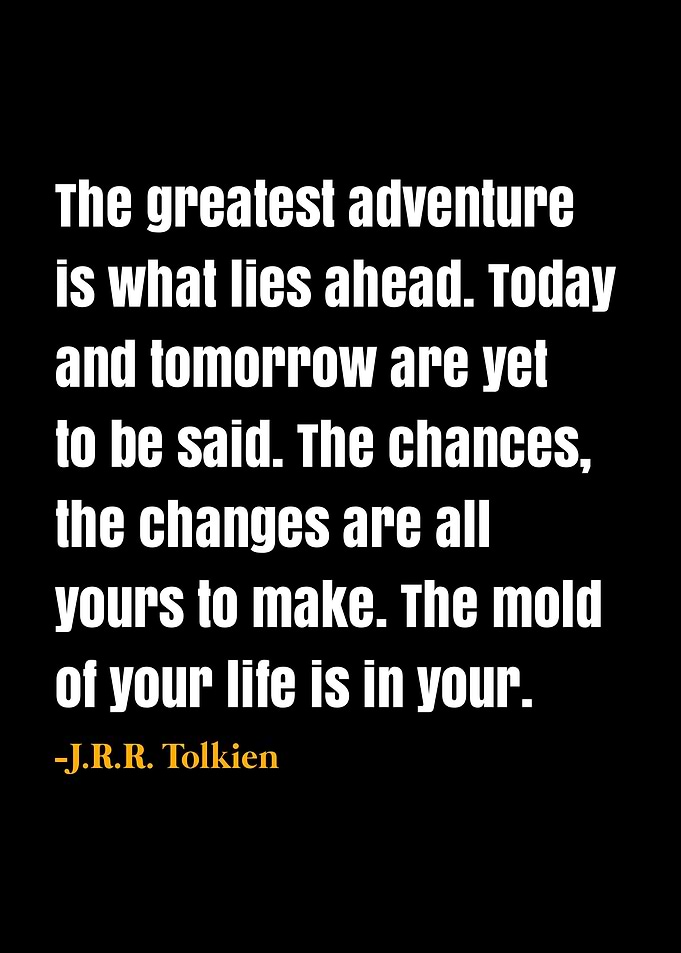 JRR Tolkien Quote