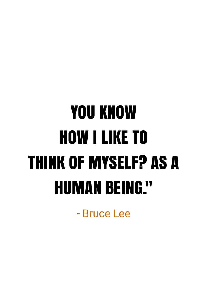 Bruce Lee Quotes
