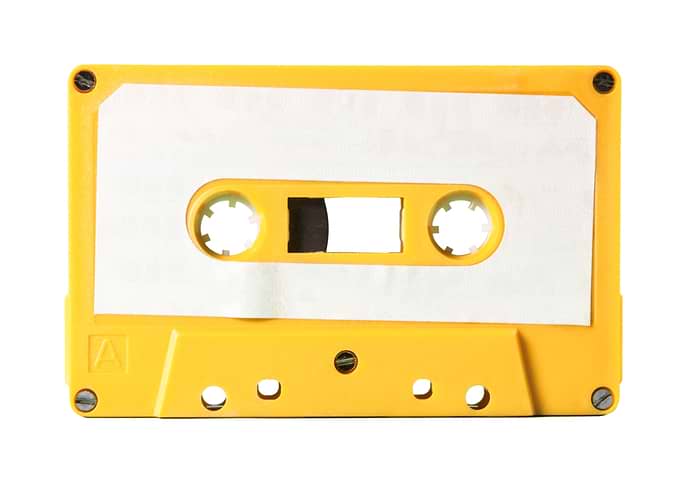 Cassette empty electro yel