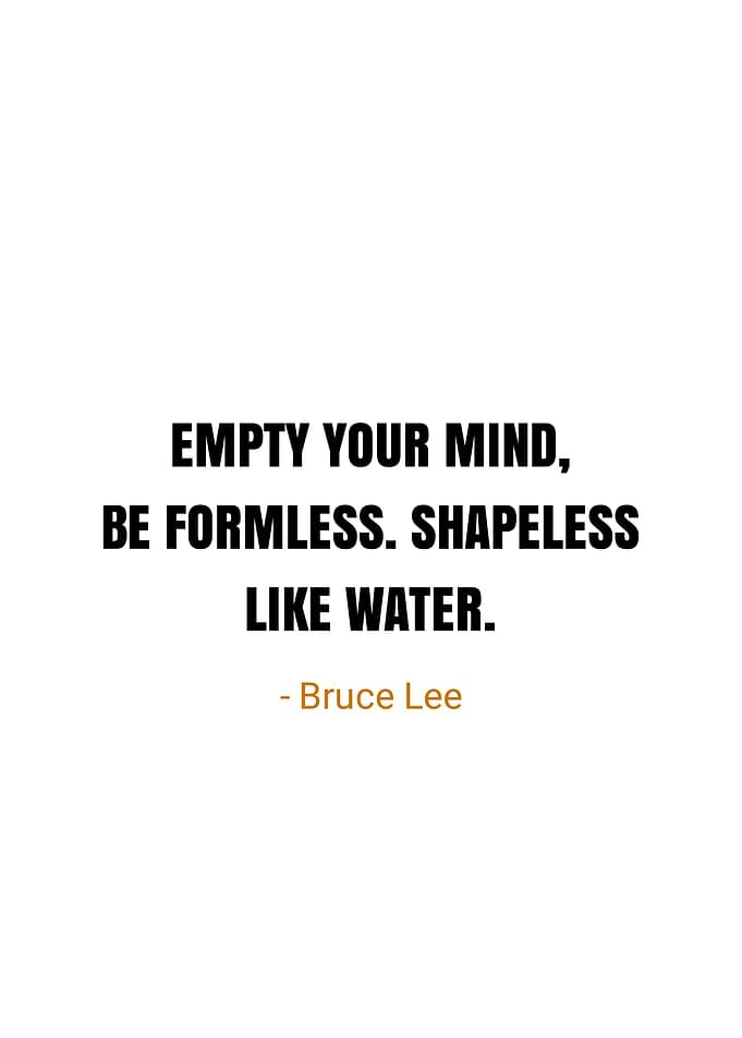 Bruce Lee Quotes