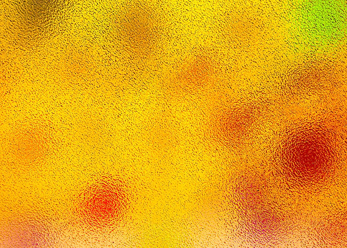 Frosted glass yellow red s