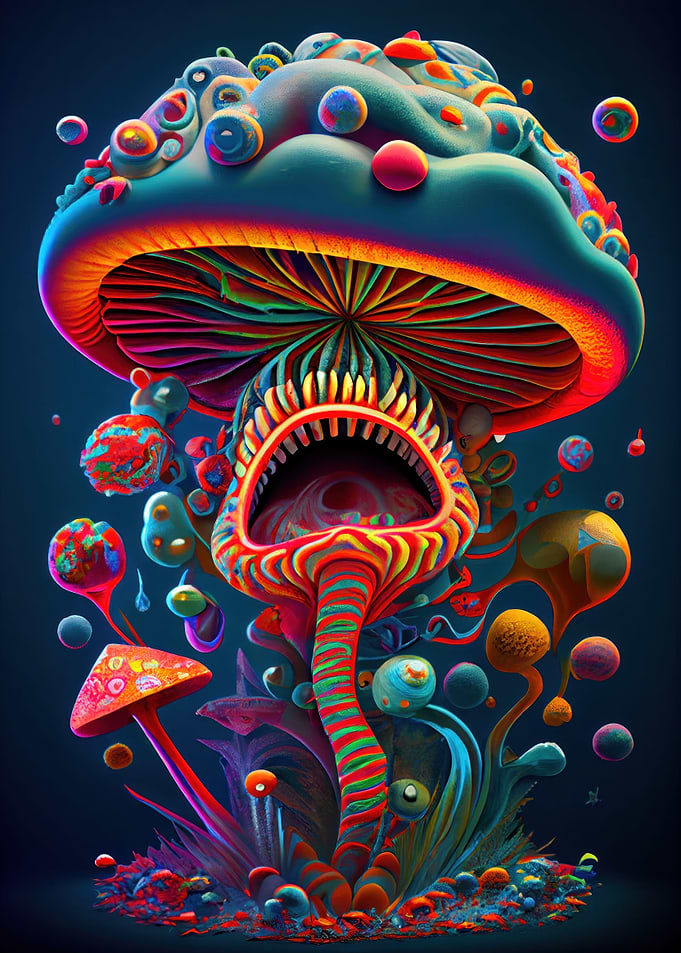 Trippy Mushrooms 10