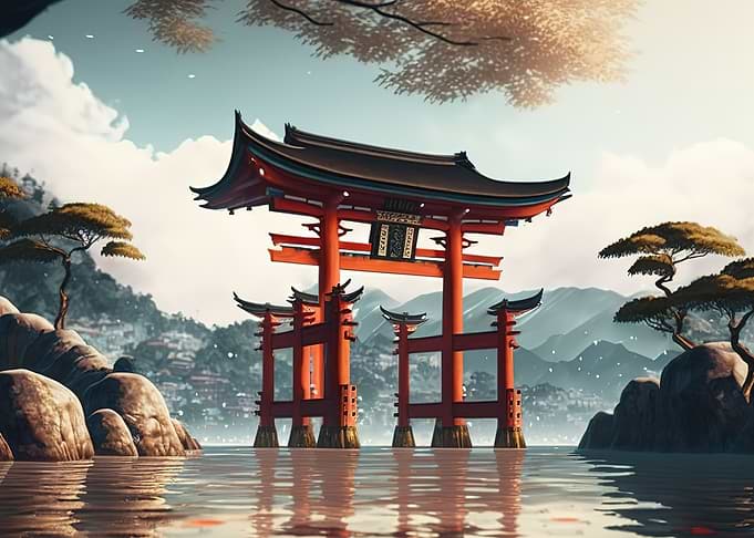 Torii Gate Japanese
