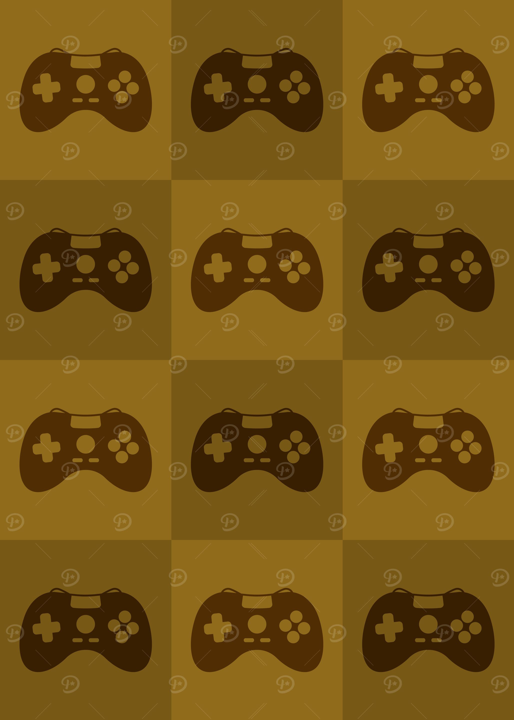 Gamer Controllers Yellow