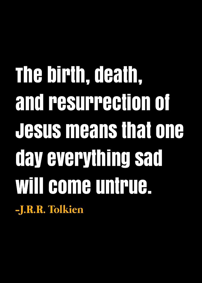 JRR Tolkien Quote