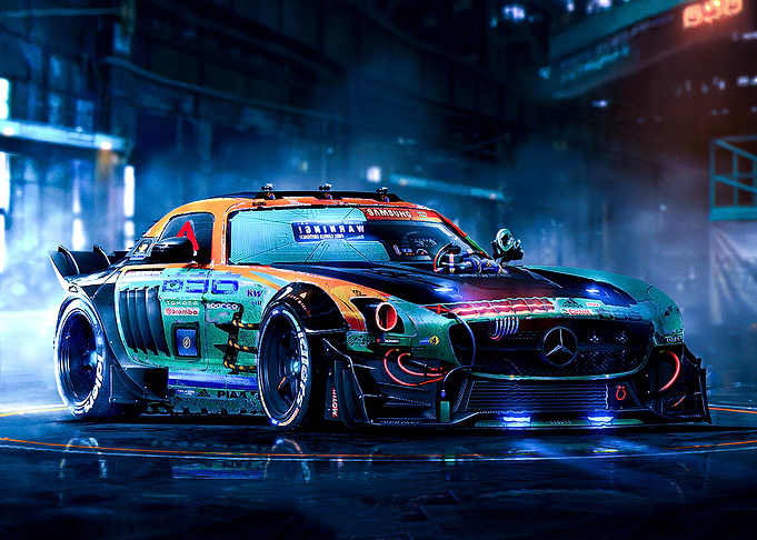 Mercedes sls AMG