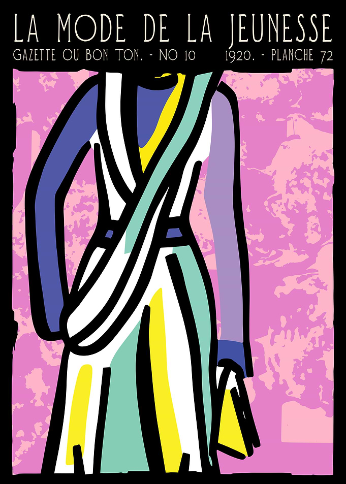 Fashion Store Retro Poster