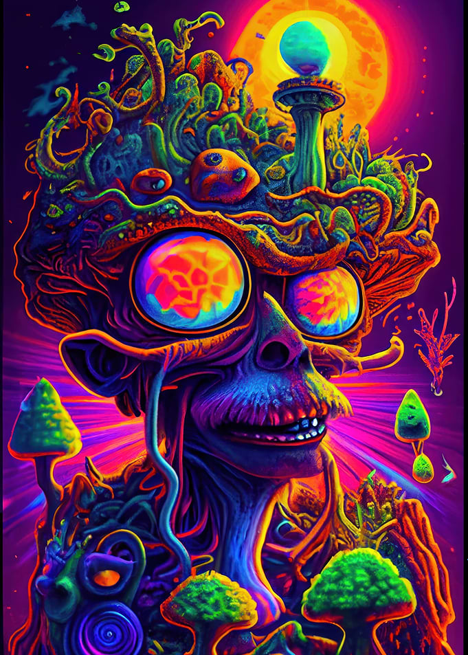 Trippy Mushrooms 3