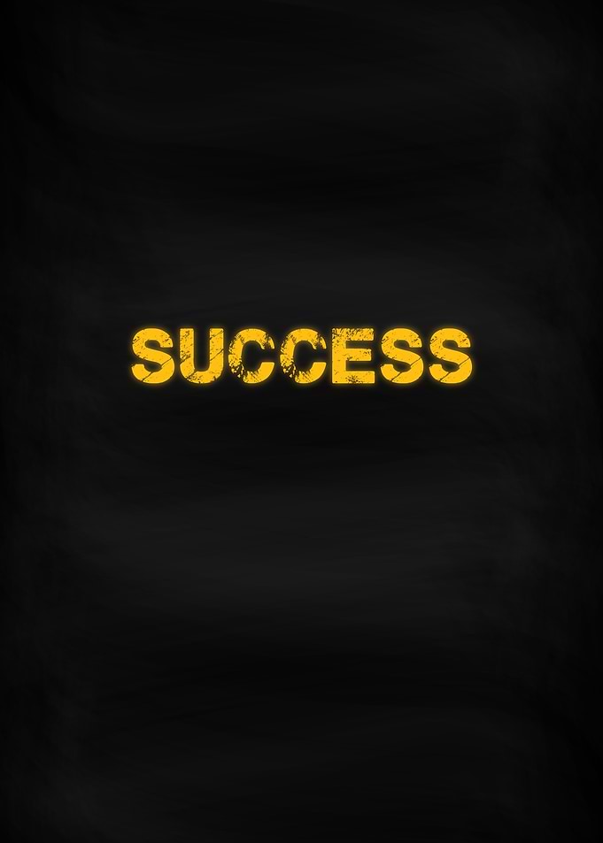 Success Motivation Word