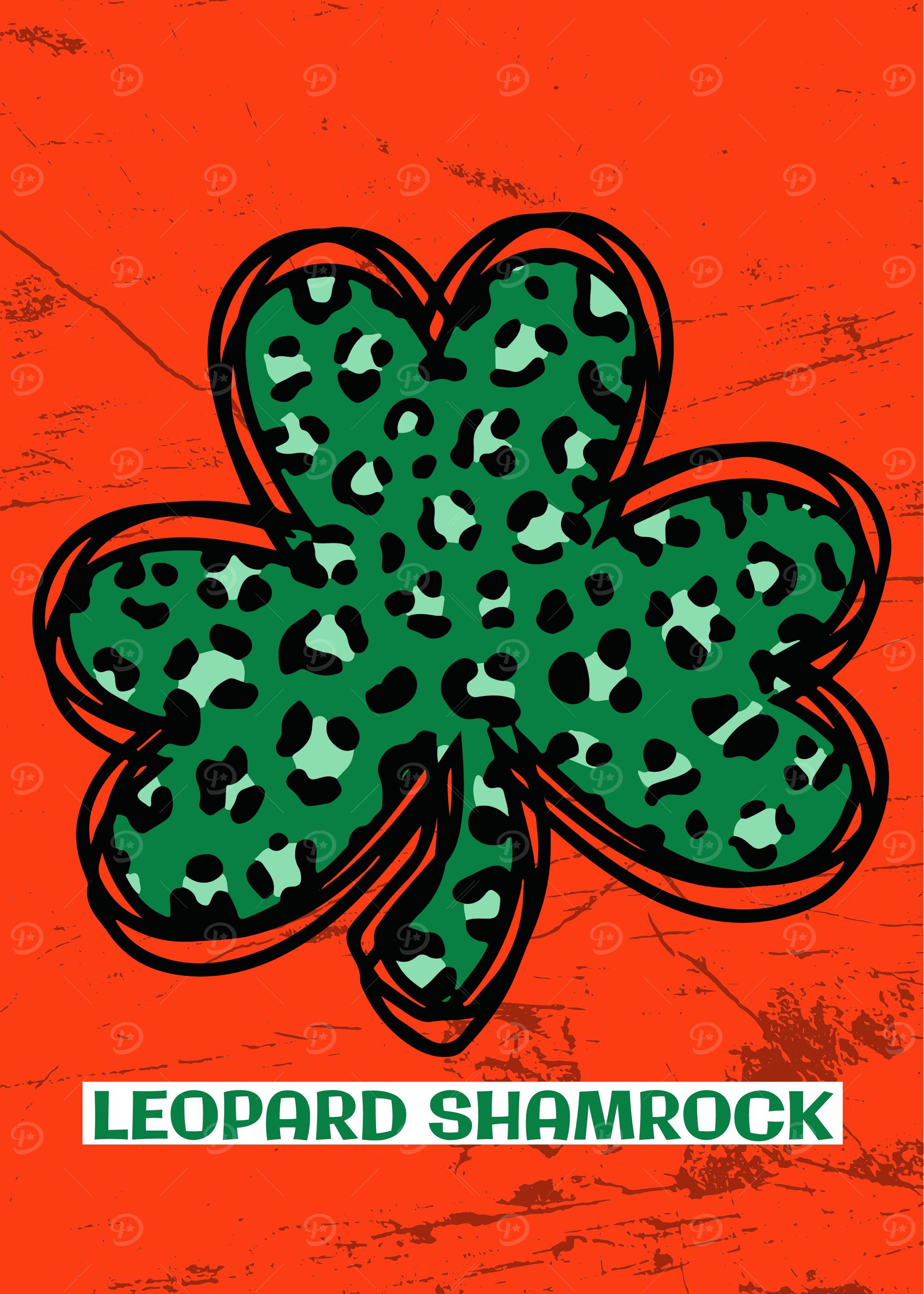 LEOPARD SHAMROCK