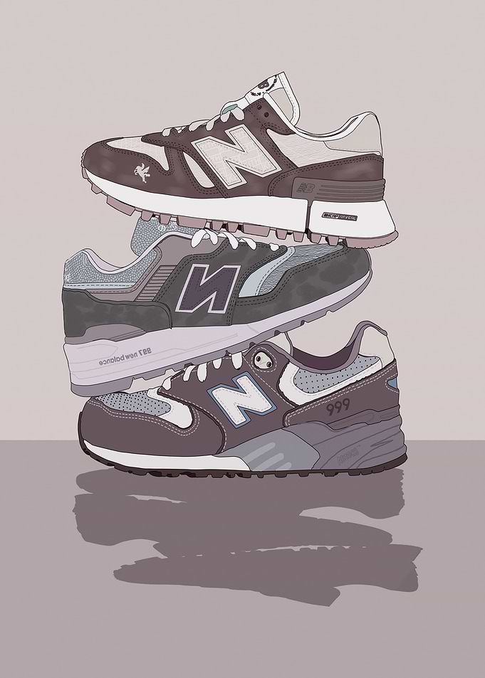Stacking hype nb shoe