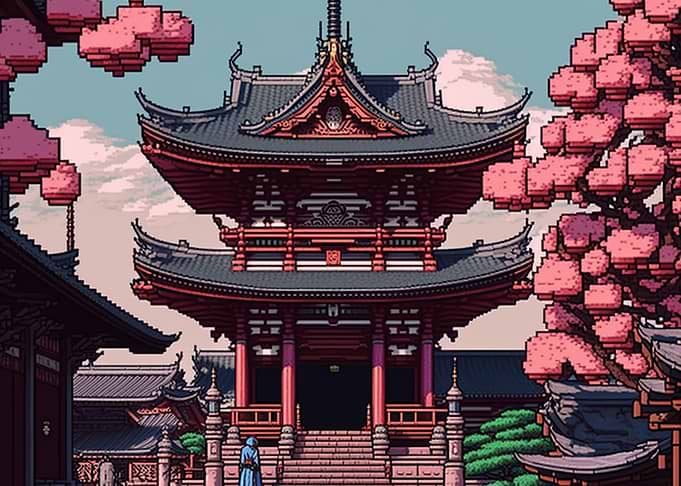 16bit Senso ji Temple